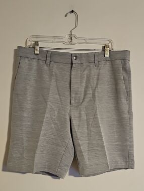 Callaway Light Gray Performance Flat-Front Golf Shorts